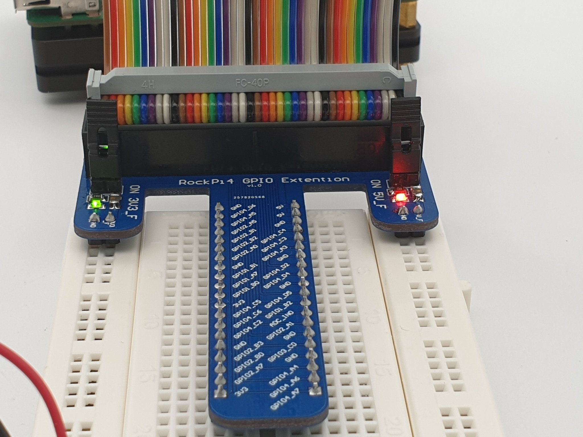 Rock Pi zbh. Solderless Breakout kit