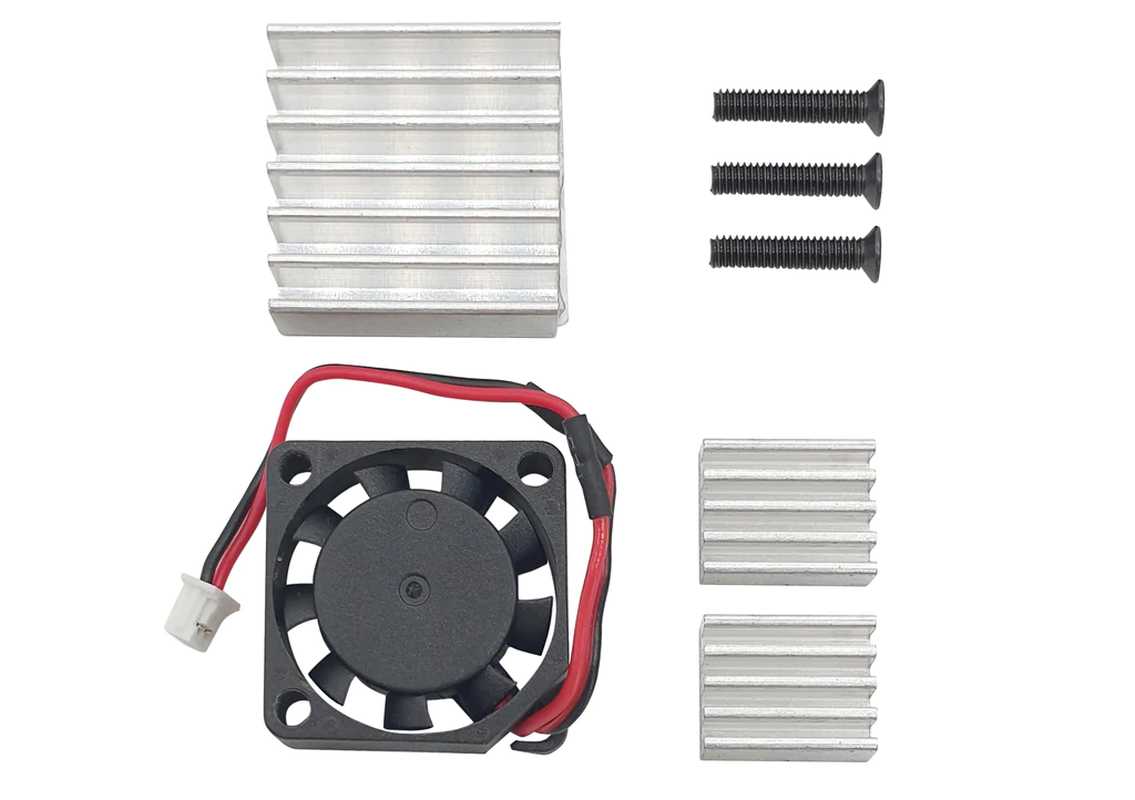 Rock Pi 4 Model C+ zbh. Heatsink Set